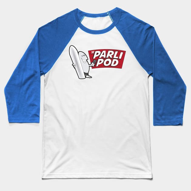 Silver Surf-Bro Fandom Baseball T-Shirt by parlipod